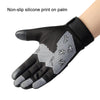 LANYIER Fall Winter Men Outdoor Motorcycle Gloves Riding Warm Windproof Anti-Slip Waterproof Touch Screen Gloves, Size: Average(Blue)