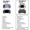 ANBERNIC RG ARC-S Handheld Game Console 4-Inch IPS Screen Linux System Portable Video Arcade 128G(Transparent Black)