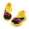 D2232 Breathable Baby Walking Shoes Fly Woven Mesh Children Casual Shoes, Size: 23(Yellow)