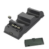 For PS4 Slim / Pro Gamepad Docking Charger Controller Dual Charger With Display Lights(Black)