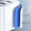 REMAX RP-U35 Jane Series 2.1A Dual USB Port Fast Charger Set, Cable:Micro USB(EU Plug)