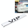 Auto VIP Sticker  VIP Label Car Stickers 3D Metal Fashion VIP Logo Car Stickers,Size:9.5*1.5cm(Silver)