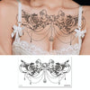 10 PCS Waterproof Tattoo Sticker Clavicle Chest Scar Covering Sticker(BC-030)