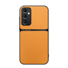 For Samsung Galaxy A55 5G Litchi Leather Magnetic Full Coverage Shockproof Phone Case(Yellow)