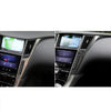Car Carbon Fiber Central Control Side F Frame Decorative Sticker for Infiniti Q50 / Q60 2014-2020