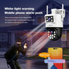 SriHome SH048 Dual Lens 2MP Colour Night Vision Security Camera, EU Plug