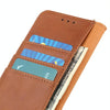 For Alcatel 1SE 2020 Cowhide Texture PU + TPU Horizontal Flip Leather Case with Holder & Card Slots & Wallet(Brown)