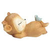Cartoon Fawn Resin Statue Car Decoration Cake Decoration Gift(Pleasant)