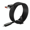 hoco U136 USB to 8 Pin Prize Charging Data Cable, Length:1.2m(Black)