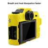 PULUZ Soft Silicone Protective Case for FUJIFILM X-T20(Yellow)