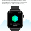 T49 1.9 inch HD Square Screen Smart Watch Supports Heart Rate Monitoring/Bluetooth Calling(Silver Black)