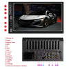 A2821 Car 7 inch Screen HD MP5 Player, Support Bluetooth / FM with Remote Control, Style:Standard + 4LEDs Light Camera