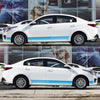 Car Styling Stripe PVC Sticker Auto Decorative Sticker (Blue)
