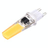 G9 3W 300LM COB LED Light , Silicone Dimmable for Halls / Office / Home, AC 220-240V, White Plug(Warm White)
