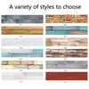 PVC Wood Grain Wall Stickers Bedroom Waterproof Wood Board Stickers Living Room Self-Adhesive Non-Slip Floor Stickers, Specification: Twill Style(MBT007)