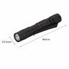 Mini LED Pen-shaped Strong Flashlight Pen Clip Torch, Size:9.1cm