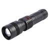 816 20W Spotlight 2000LM Telescopic Zoom LED Flashlight(Black)