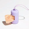 Purple Dog Poop Bag Dispenser - Waterproof & Portable