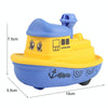Children Toy Press Cartoon Inertia Car Baby Educational Toy Car Gift, Color: Ship Yellow