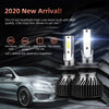 F2 H7 2 PCS DC9-36V / 25W / 6000K / 2500LM IP68 Waterproof Car LED Headlight(Cold White Light)