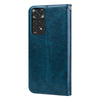 For Xiaomi Redmi Note 11 4G / Note 11S Oil Wax Texture Leather Phone Case(Blue)