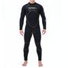 SLINX 1106 5mm Neoprene + Towel Lining Super Elastic Wear-resistant Warm Semi-dry Full Body One-piece Wetsuit for Men, Size: XXXL