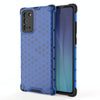 For Samsung Galaxy Note 20 Shockproof Honeycomb PC + TPU Protective Case(Blue)