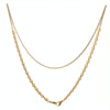Retro Love Pearl Multi-Purpose  Anti-Lost Hanging Mask Glasses Chain(Gold)