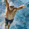 Adult Solid Color Waterproof Silicone Swimming Cap(Wine Red)