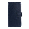 For Asus Zenfone 8 Flip idewei Crazy Horse Texture Horizontal Flip Leather Case with Holder & Card Slots & Wallet(Blue)
