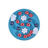 Interactive Dog Puzzle Toy - Slow Feeder Maze (Blue)