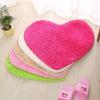 Heart Shape Non-slip Bath Mats Kitchen Carpet Home Decoration, Size:40*50CM(Dark Grey)