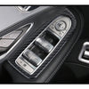 4 PCS Car Carbon Fiber Door Lift Window Regulator Button Decorative Sticker for Mercedes-Benz C-Class W205 2015-2020
