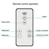 Mini Cabinet Night Light LED Sleep Emergency Wall Lamp, Style: Remote Control(White Light 6000K)