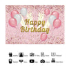 1.5x1m Cartoon Digital Birthday Balloon Party Scene Photographic Backdrop(MDT10356)