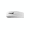 Enochle Sports Sweat-Absorbent Headband Combed Cotton Knitted Sweatband(White)