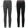 USB Rechargeable Smart Heating Outdoor Thickened Casual Trousers, Size: L(Black)