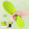 Wormwood Deodorant Running Insoles Memory Foam Breathable Orthopedic Shoes Pad, Size: 39(Black)