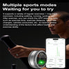 R18 SIZE 9 Smart Ring, Support Heart Rate / Blood Oxygen / Sleep/ Multiple Sports Modes(Black)