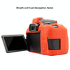 PULUZ Soft Silicone Protective Case for Canon EOS 800D(Red)