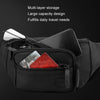 WEPOWER Leisure Sports Outdoor Mesengers Bag Large Capacity Chest Bag(Black)