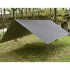Outdoor Camping Supplies Multifunctional Camping Sunshade Waterproof And Moisture-Proof Mat Ultra-Light Sky,Size: 300 x 300cm (Black)