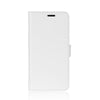 R64 Texture Single Fold Horizontal Flip Leather Case for Galaxy Note 10+, with Holder & Card Slots & Wallet(white)