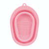 Silicone Makeup Brush Puff Cleaning Pad(Pink)