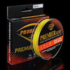 PROBEROS 8 Edited 100M Majestic Horse Fish Line, Line number: 0.8 / 10LB(Yellow)