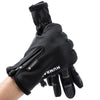 HUMRAO Outdoor Riding Fleece Warm Non-Slip Touch Screen Gloves Ski Motorcycle Gloves, Size:XL(01 Luminous+Logo)