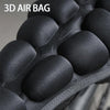 BC-203 2.0 M Size Bicycle Foldable Inflatable Airbag Cushion Seat Cover with Inflator (Black)