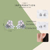 Daisy Flower Sterling Silver Earrings Temperament Female Earrings