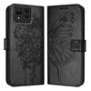 For Asus Zenfone 11 Ultra Embossed Butterfly Leather Phone Case(Black)