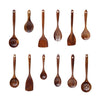 Non-Stick Pot Wood Spoon Teak Scoop Tableware Bent Spoon